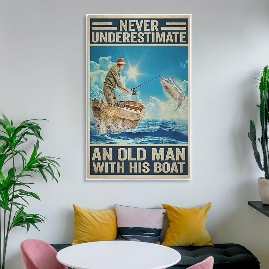 Vintage lake art is the perfect addition to your home