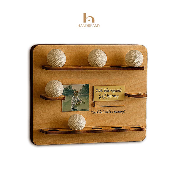 Personalized Golf Ball Display with Picture
