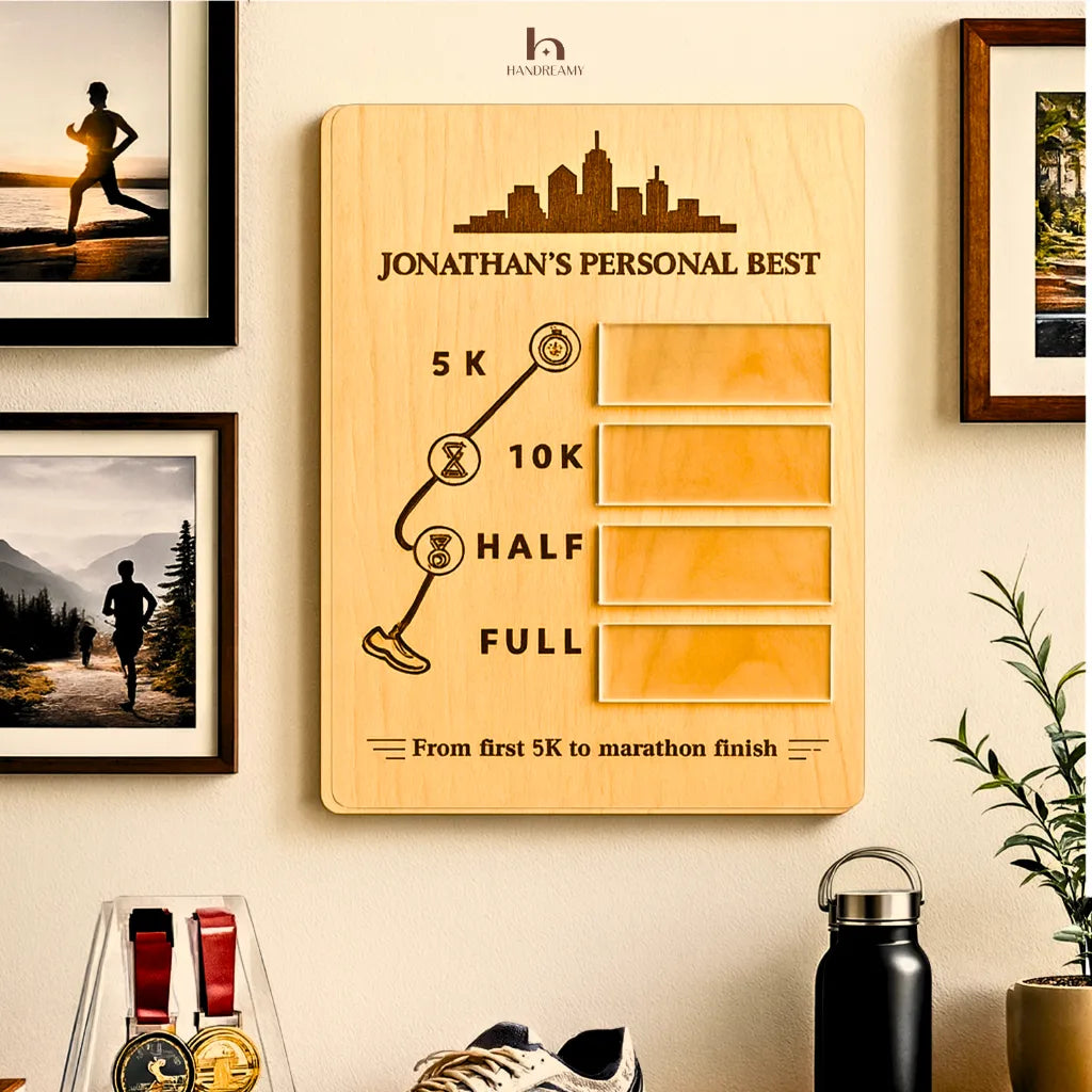 Personalized Erasable Running PR Board – Handreamy