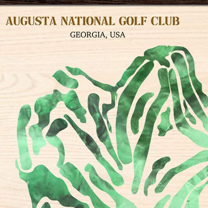 custom golf course map