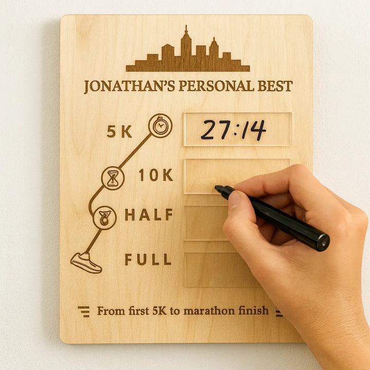 Personalized Erasable Running PR Board – Handreamy