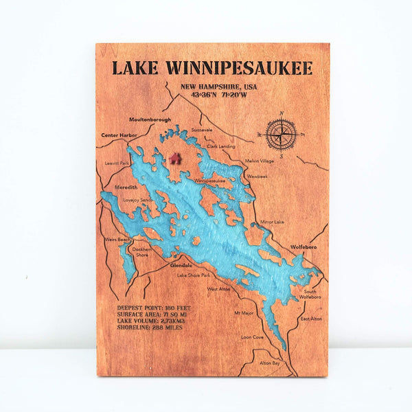 custom lake map, wooden lake map, lake map art, lake house gift, lake wall art, lake house decor