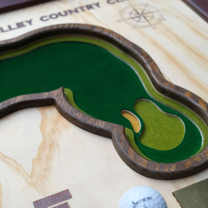 hole in one display,
hole in one plaque