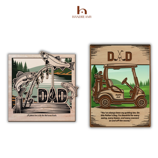 Personalized Golf Sign For Dad
