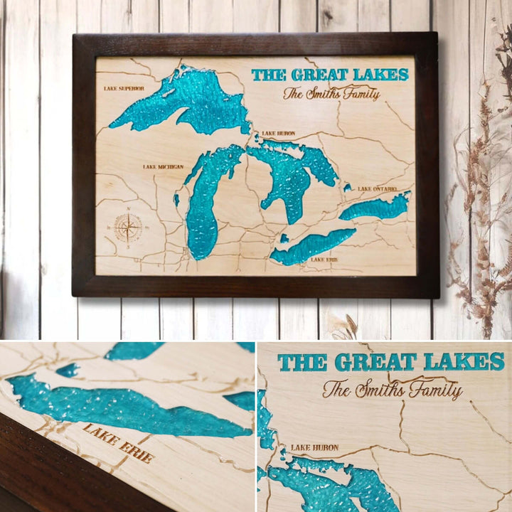 great lakes 3d wood map, great lakes wood map, great lakes wood chart, wood carved, great lakes map, great lakes laser cut map, great lakes wood carving, great lakes wood relief maps,great lakes wooden topographic map, great lakes 3d map, custom wood lake map, custom 3d wood lake maps