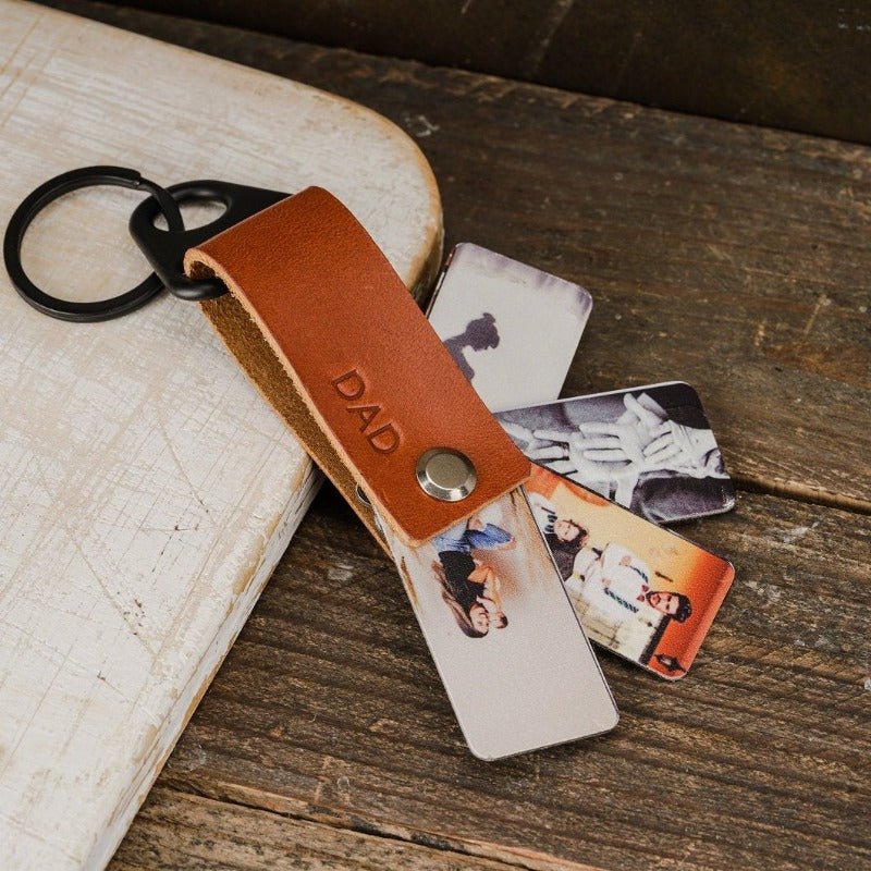photo album keychain, mini photo album keychain, photo album for Father's Day gifts