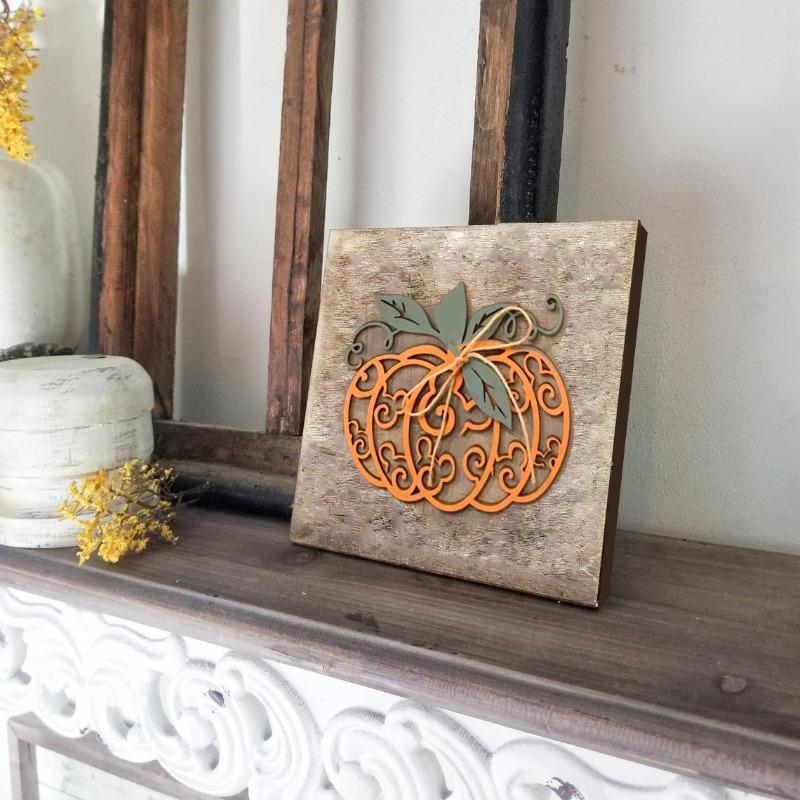 Farmhouse Cartoon Mouse Pumpkin Decor - Thanksgiving Tiered Tray Decor - Acecrafty