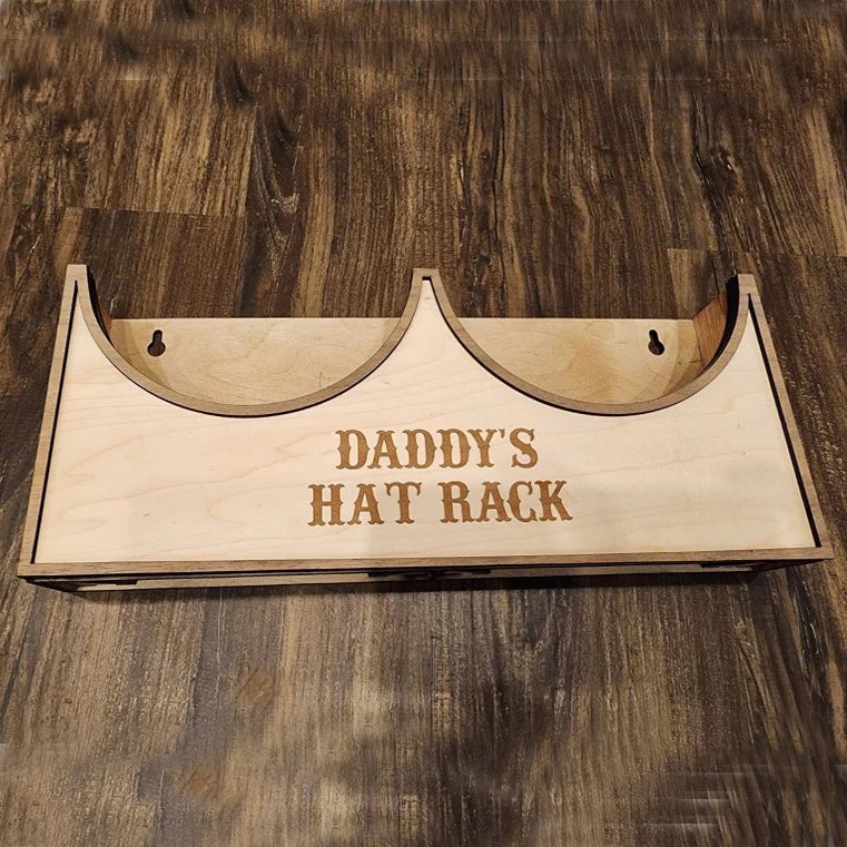 Custom Hat Rack Gift for Baseball Lover